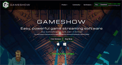Desktop Screenshot of gameshow.net